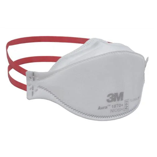N95 Aura™ Health Care Particulate Respirator and Surgical Mask - 1870+ - 20/Bag