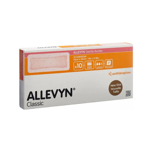 Allevyn Gentle Border Post-Op - 10cm x 25cm 10/BX