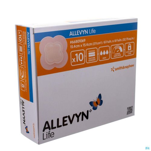 Allevyn Life - 15.4cm x 15.4cm 10/BX
