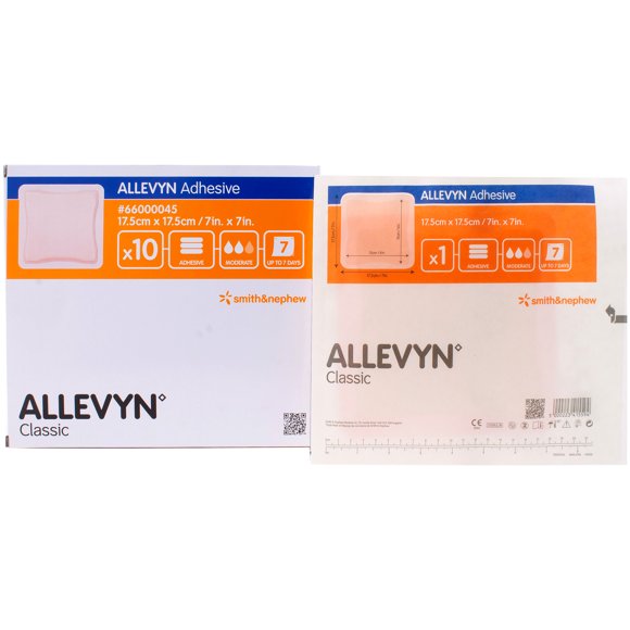 Allevyn Adhesive Classic - 17.5cm x 17.5cm 10/BX