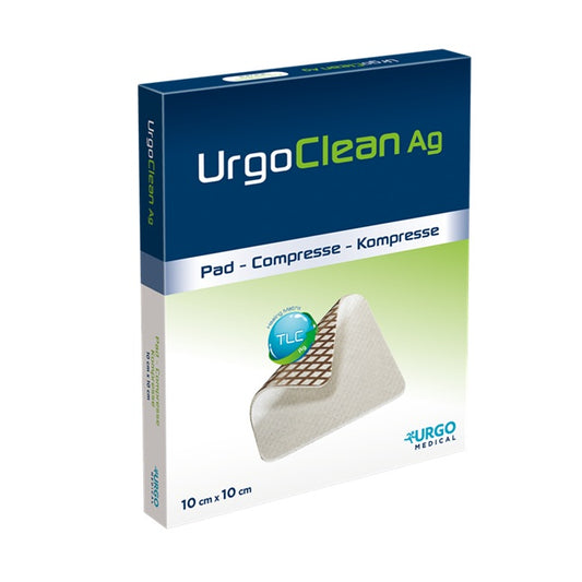 UrgoClean AG Dressing 10X10cm 10EA/BX