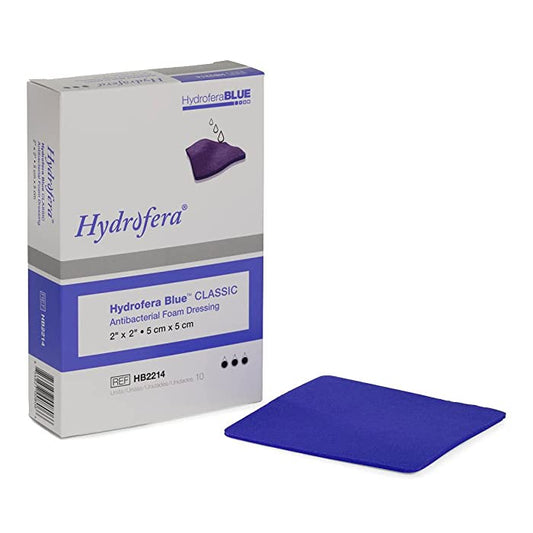 Hydrofera Blue Classic - 5cm x 5cm 10/BX
