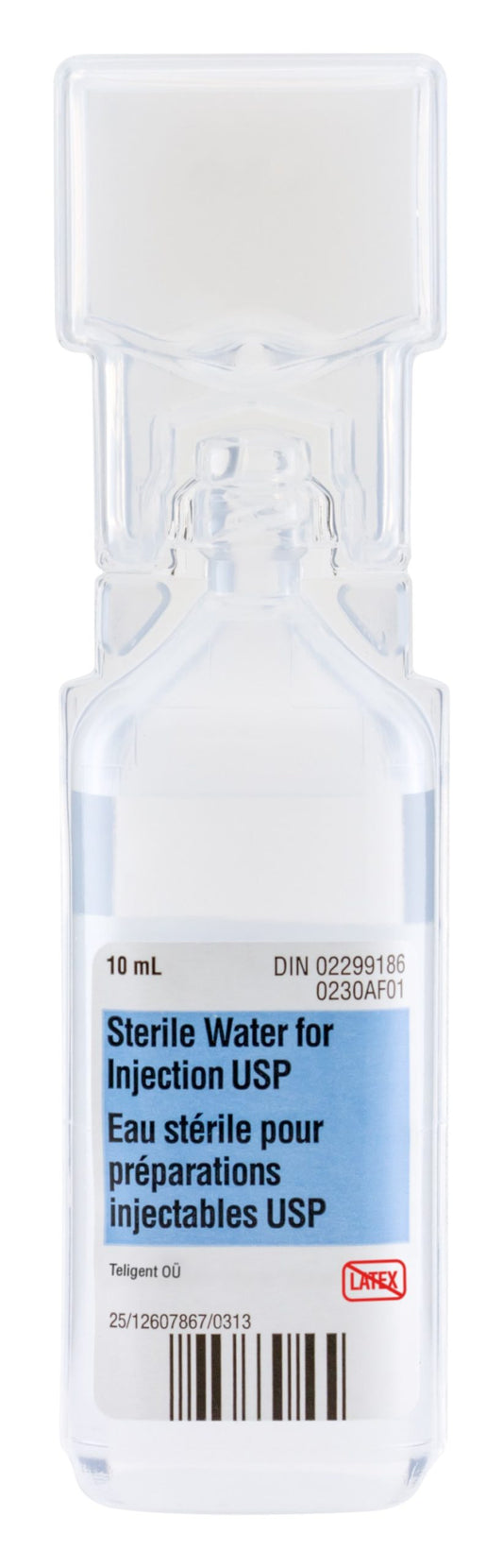 Sterile Water For Injection USP 10 ml Box of 20