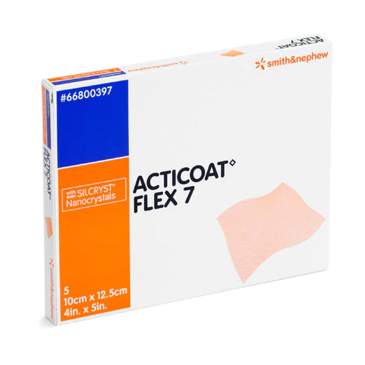 Acticoat Flex 7 - 12.5cm x 12.5 cm (7-day wear) 5/Box